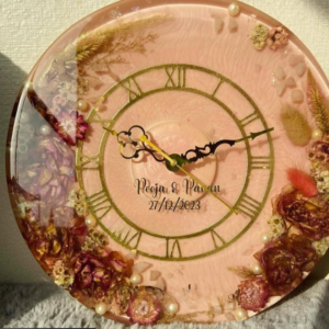 Resin Wall Clock