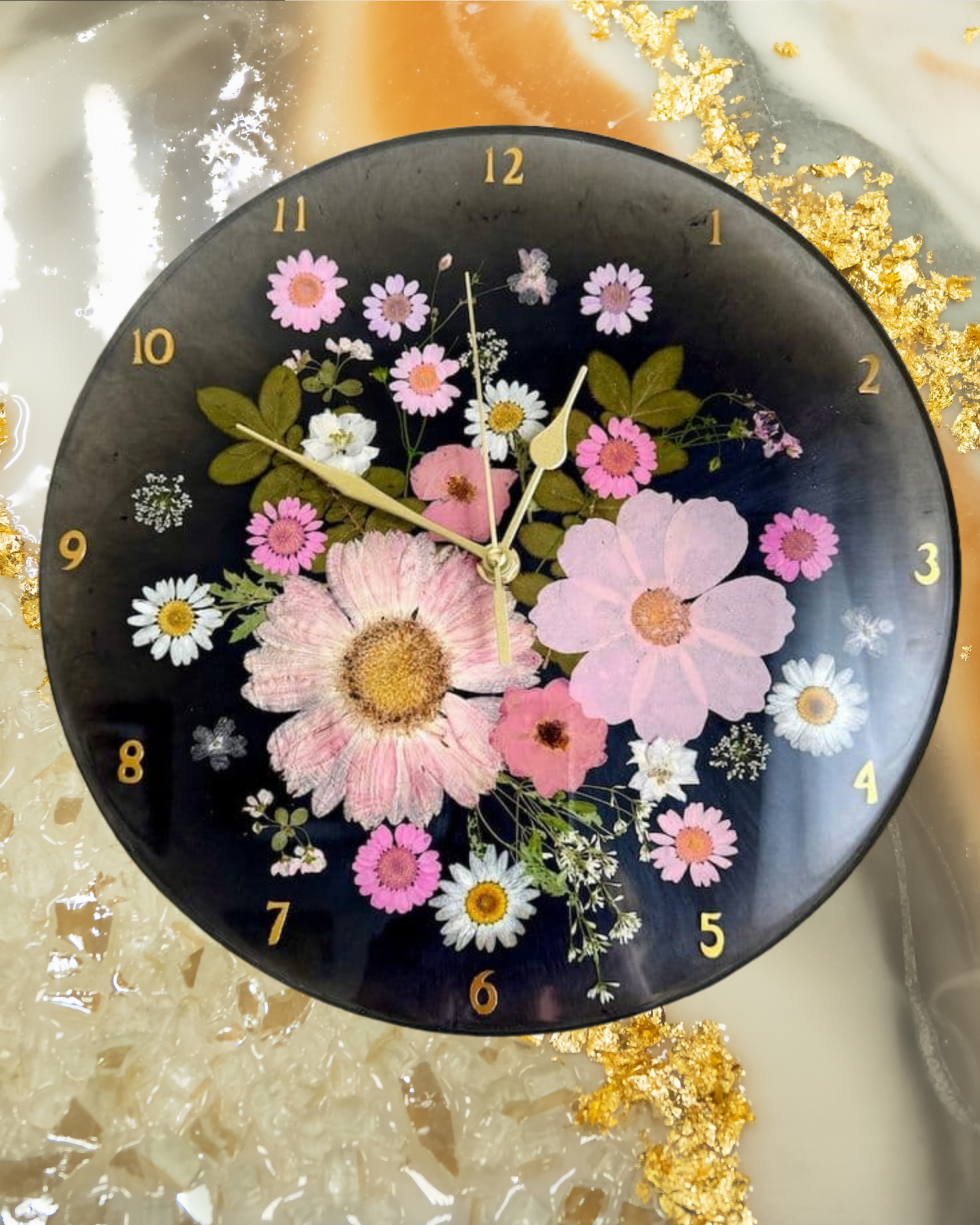 Resin Wall Clock