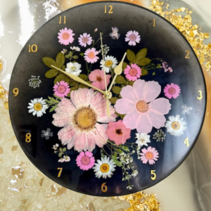 Resin Wall Clock