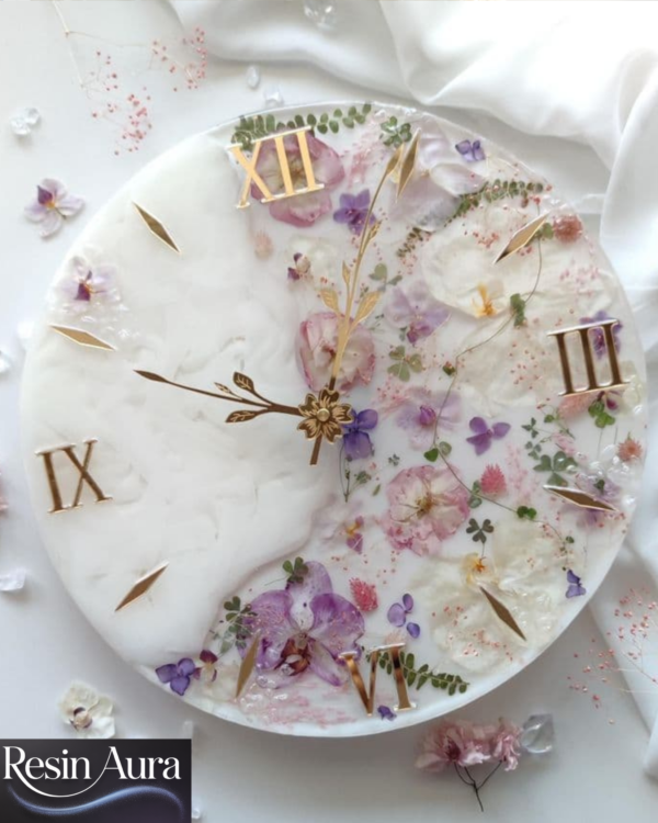 Resin Wall Clock
