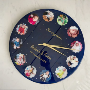 Resin Wall Clock